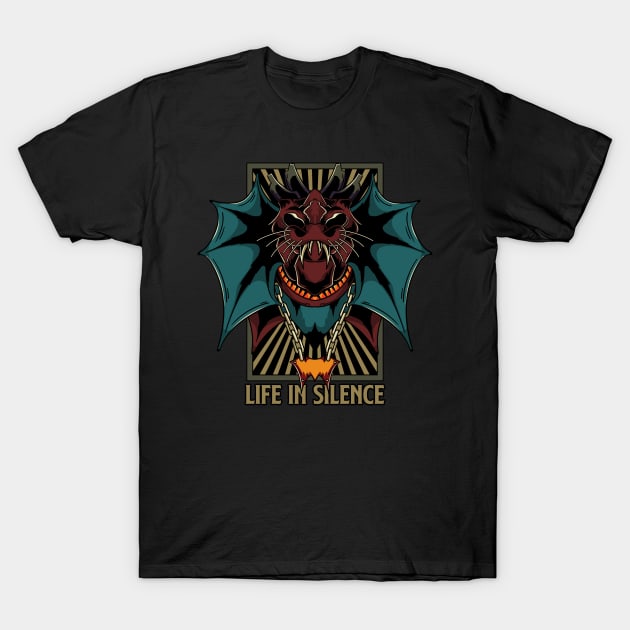 Life In Silence T-Shirt by Kumilism